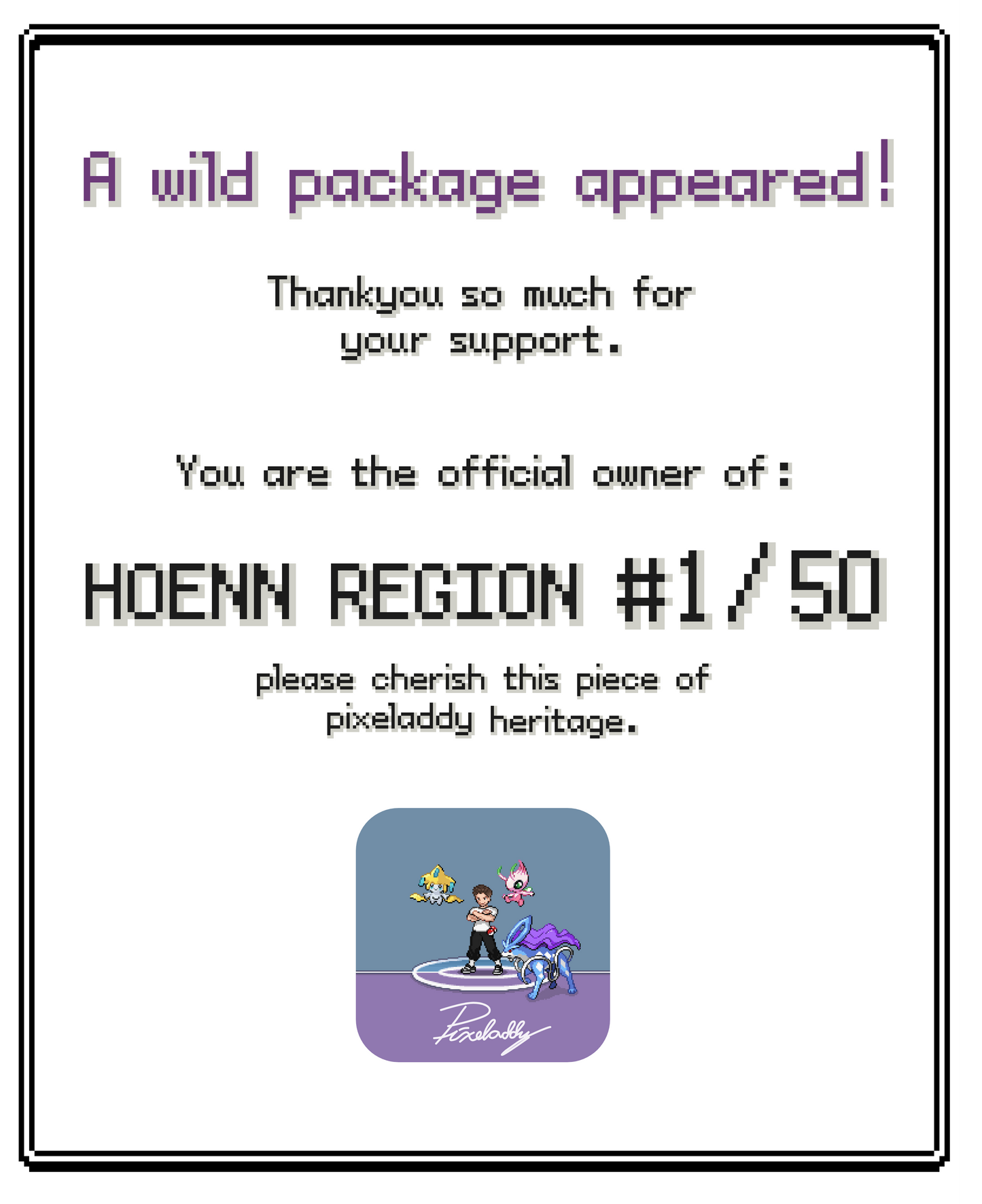 Hoenn Region Print (50 of 50)