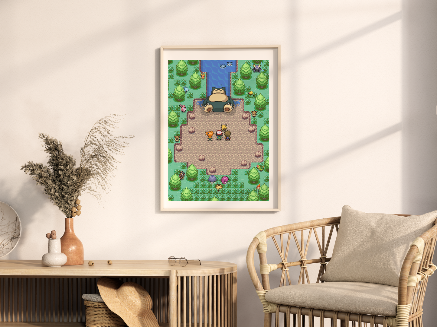 Sleepy Big Guy Print