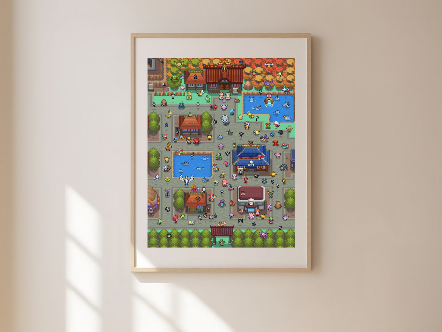 Johto Region Print 2.0 (50 of 50)