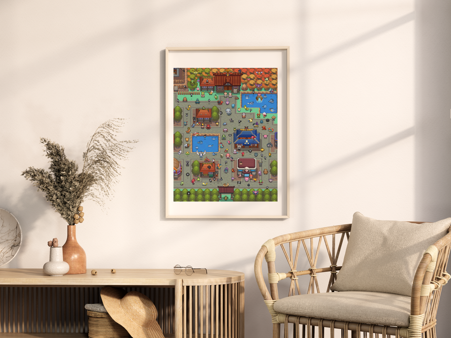 Johto Region Print 2.0 (50 of 50)