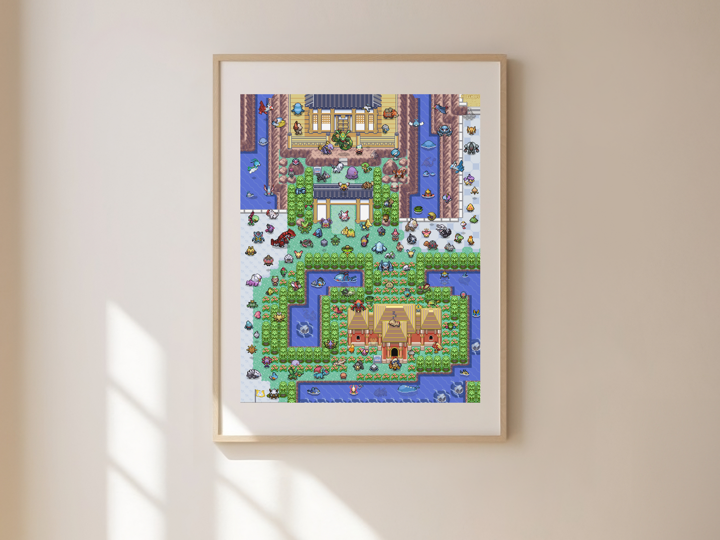 Hoenn Region Print 2.0 (50 of 50)
