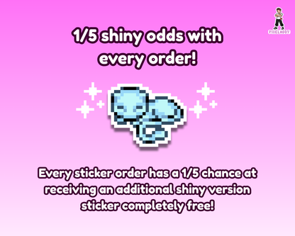 Sleepymon - Mew Sticker