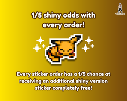 Sleepymon - Pika Sticker