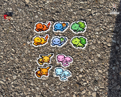 Sleepymon - Squirt Sticker