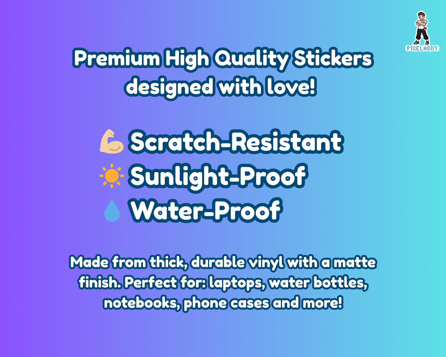 Sleepymon - Squirt Sticker