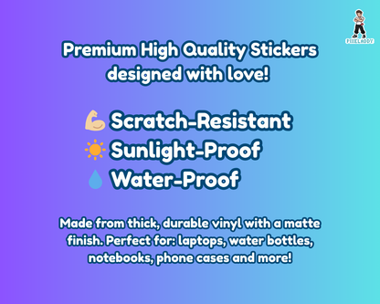 Sleepymon - Squirt Sticker