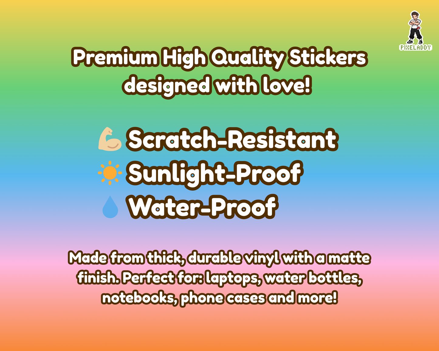 Sleepymon Kanto Sticker 5er-Pack