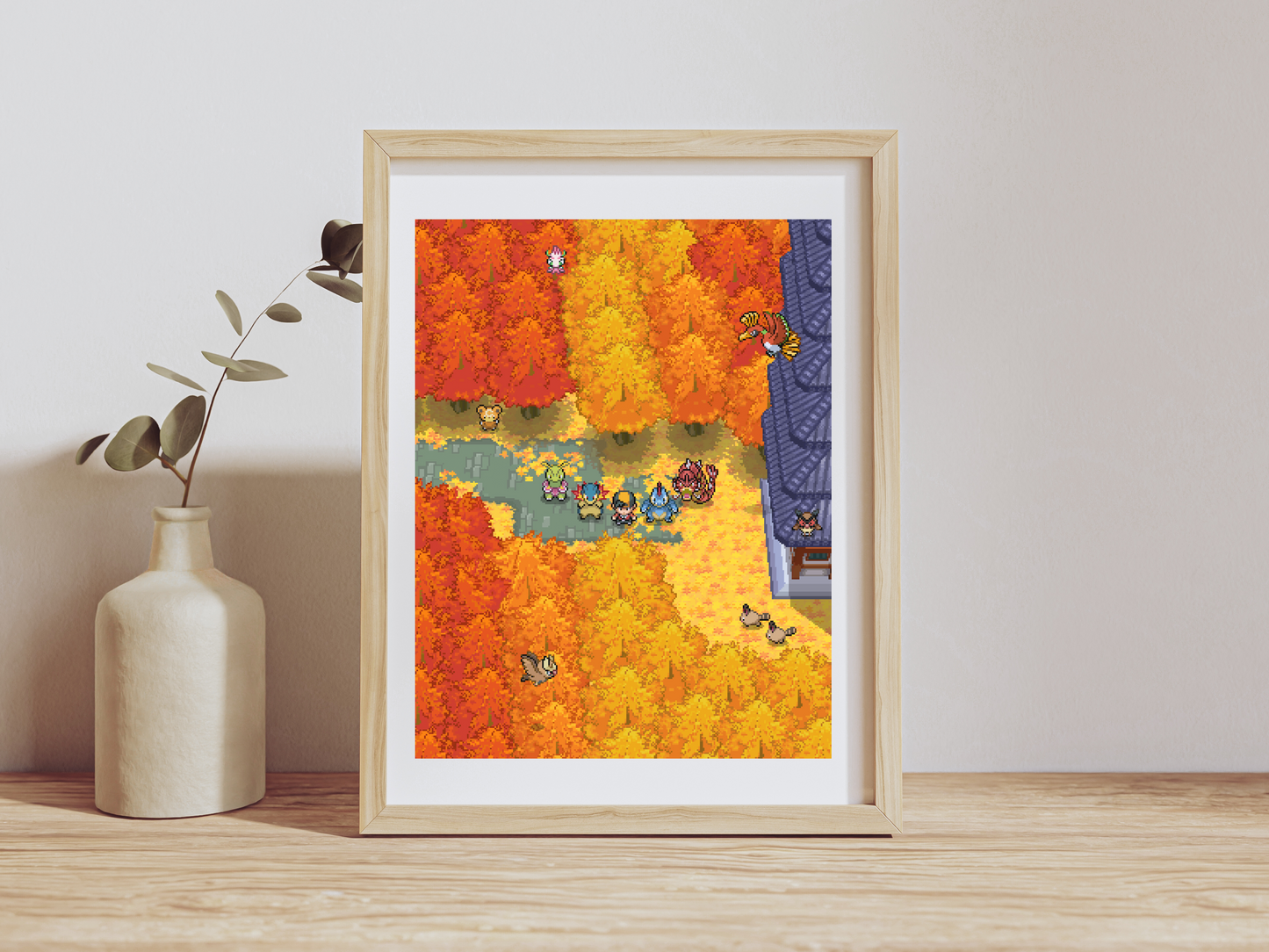 Bellchime Trail Print