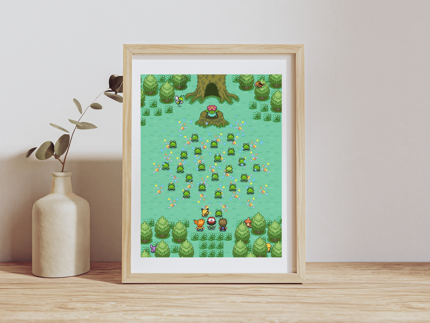 Bulbasaur's Garden Print