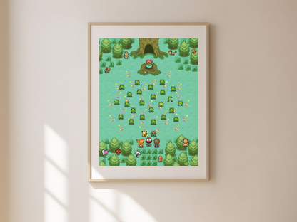 Bulb Garden Print