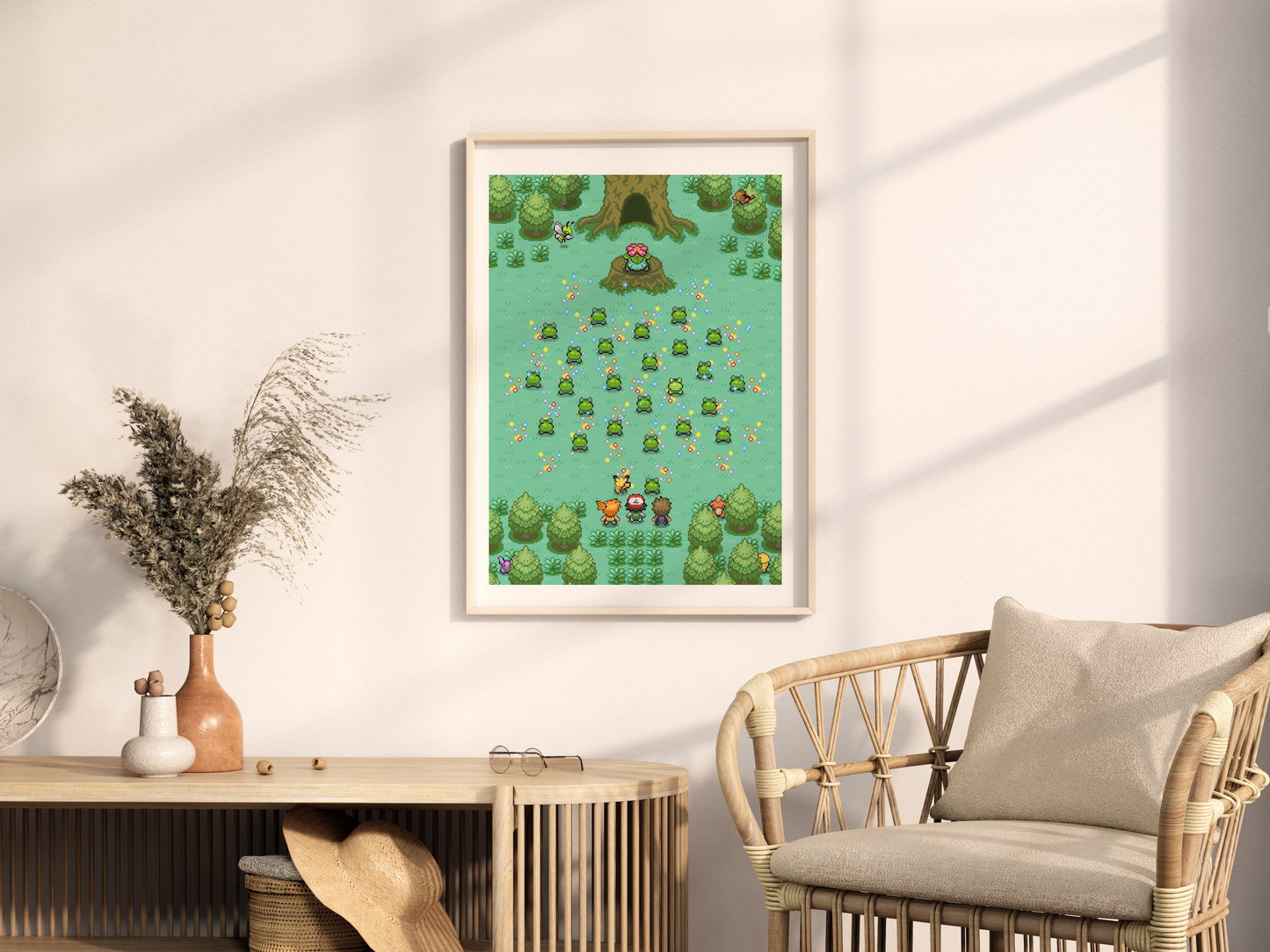 Bulbasaur's Garden Print