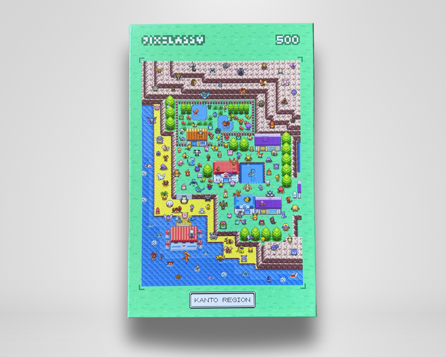 Rompecabezas exclusivo de la región de Kanto