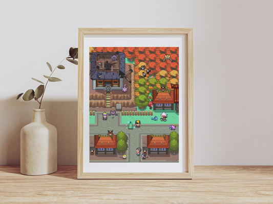 Ecruteak City Print