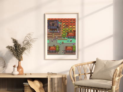 Ecruteak City Print