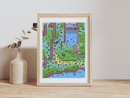 Hoenn Region Print (50 of 50)