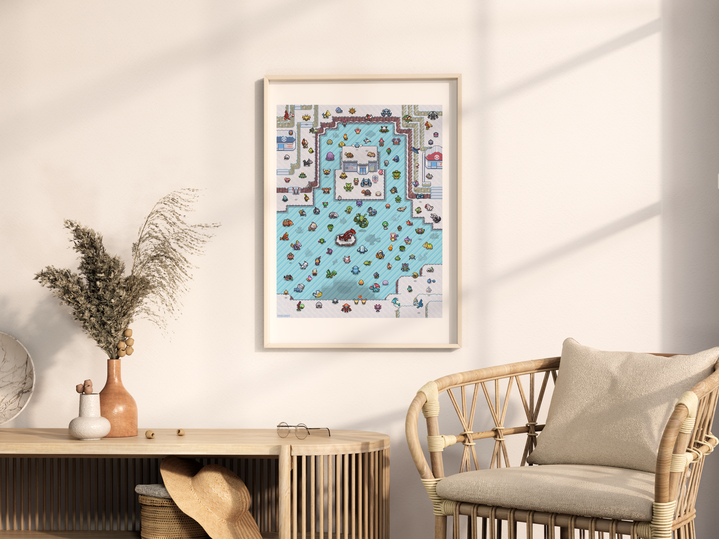 Hoenn Region Winter Print (25 of 25)