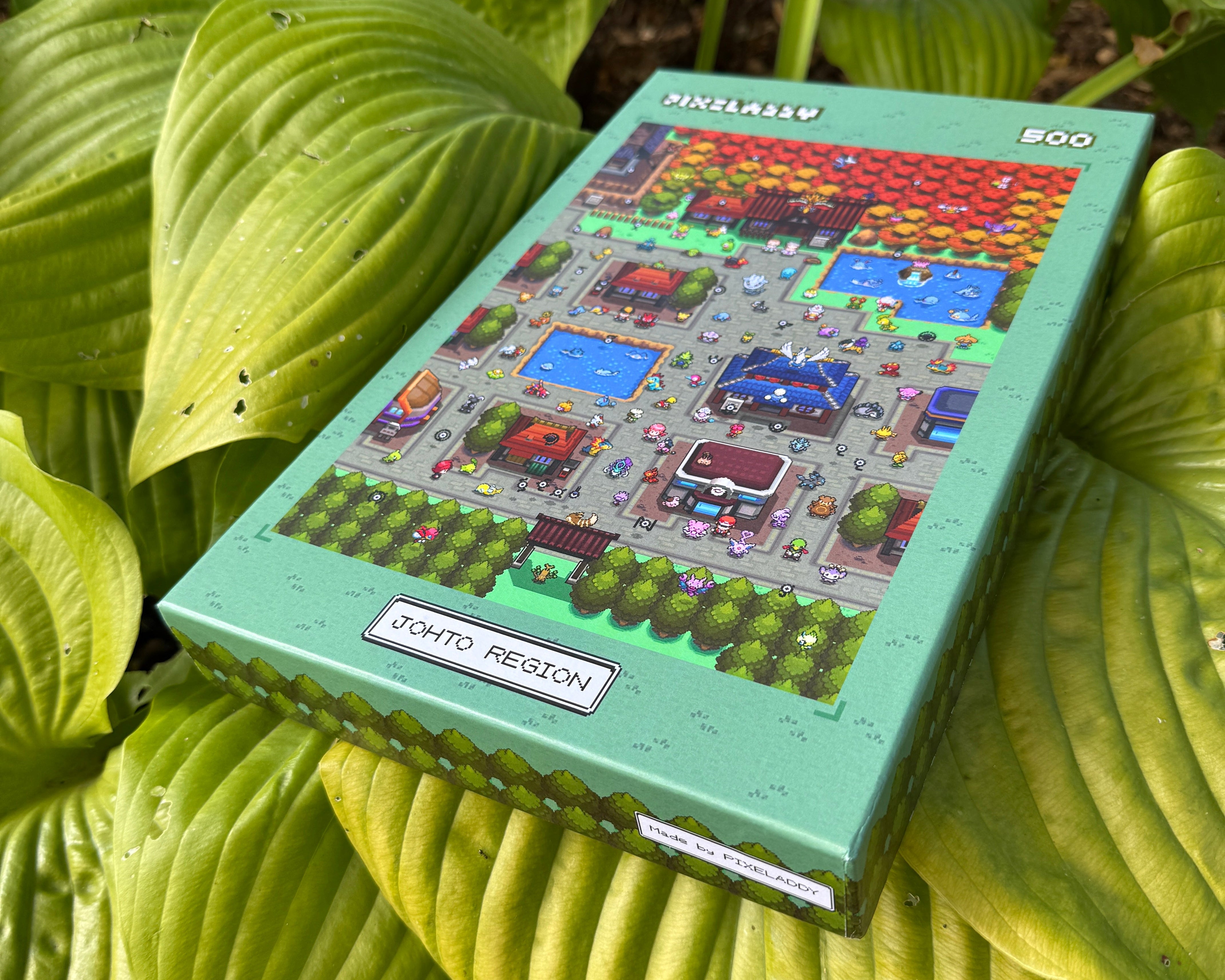 ポケトーク Johto Region Limited Puzzle – pixeladdy