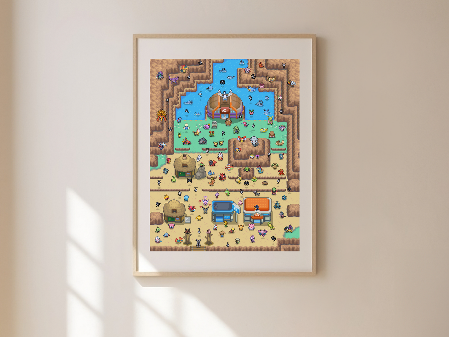 Johto Region Print (33 of 33)