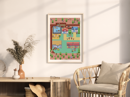 Lavaridge Town Print