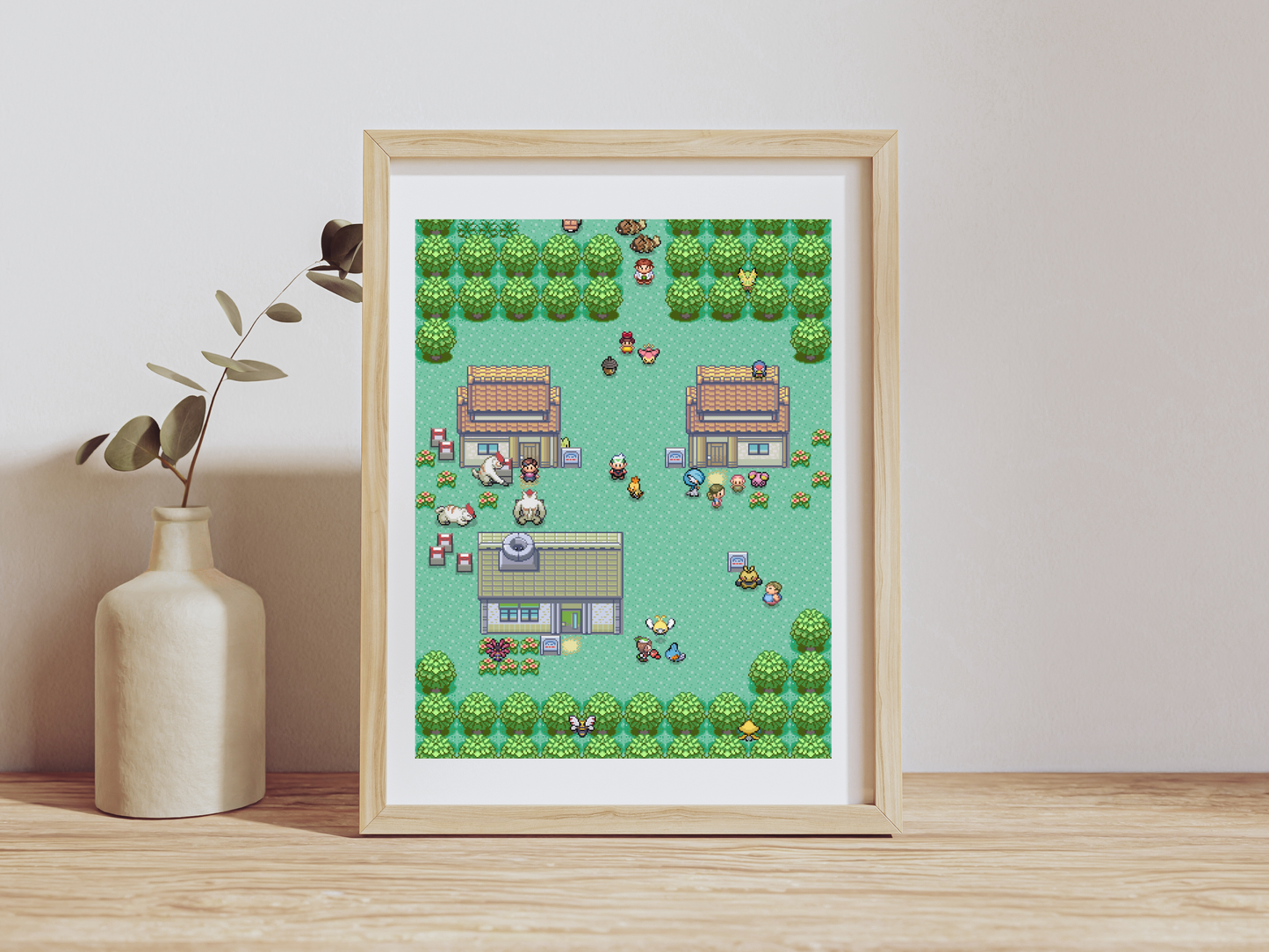 Littleroot Town Print