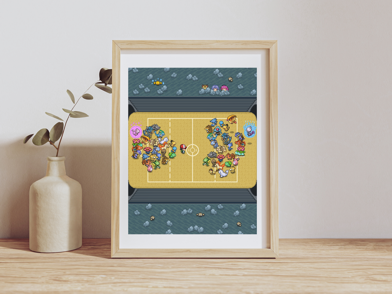 Clone Battle Print