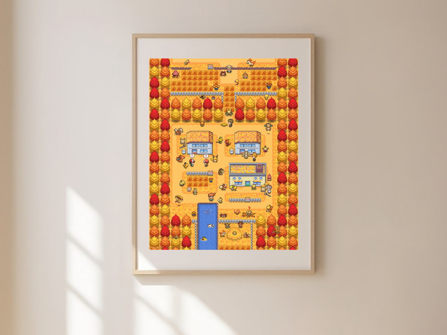 Pallet Town Autumn Print (10 of 10)