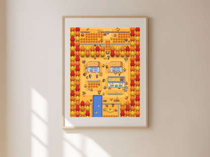 Pallet Town Autumn Print (10 of 10)