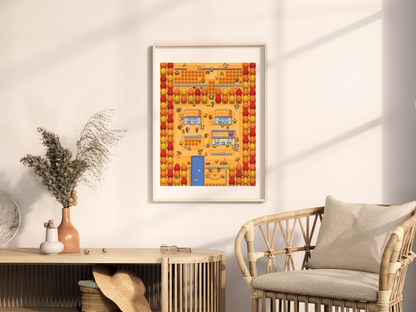 Pallet Town Autumn Print (10 of 10)