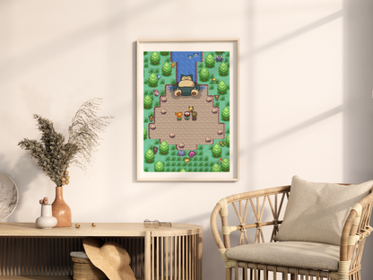 Sleepy Big Guy Print