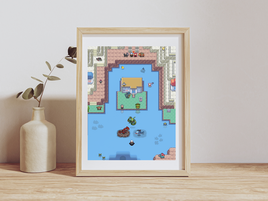 Sootopolis City Print