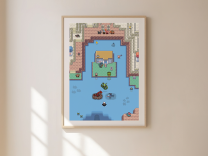 Sootopolis City Print