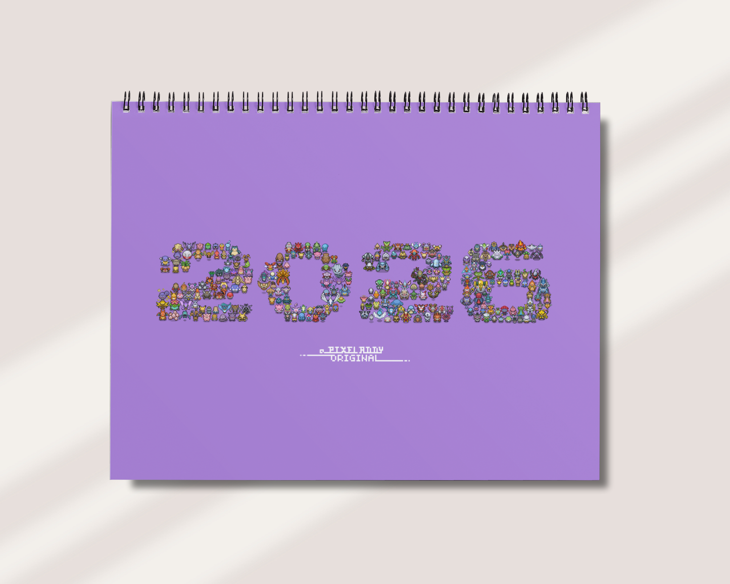 Calendario Pixeladdy 2026