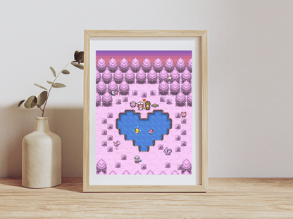 Brock & Nurse Joy Print