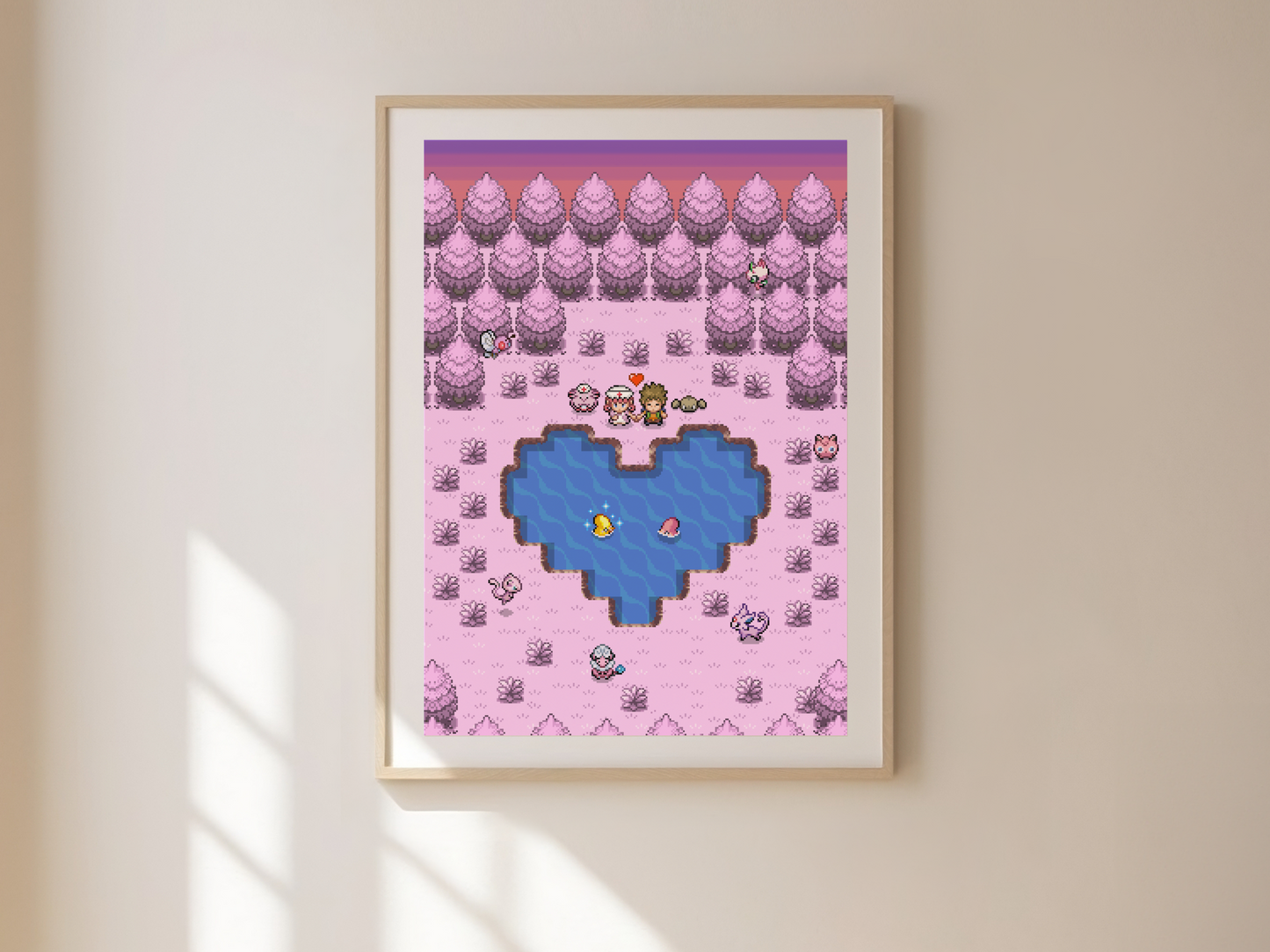 Brock & Nurse Joy Print