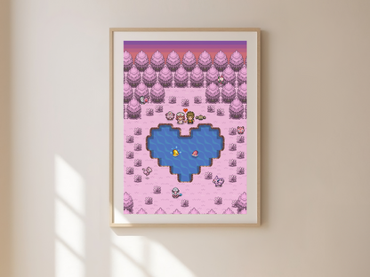 Brock & Nurse Joy Print