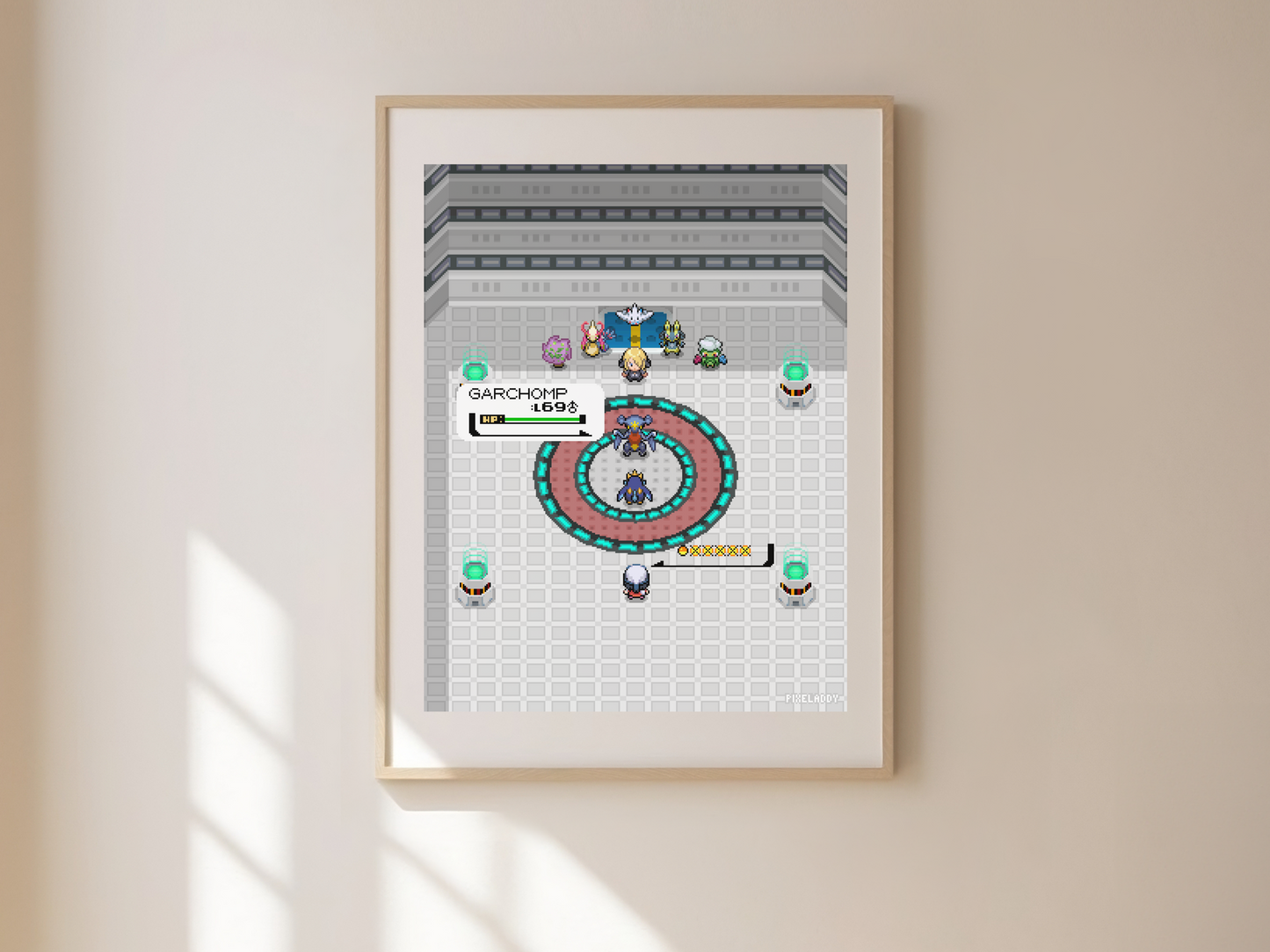 Final Battle with Cynthia Print (Dawn)