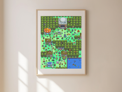 Sinnoh Region Print (50 of 50)