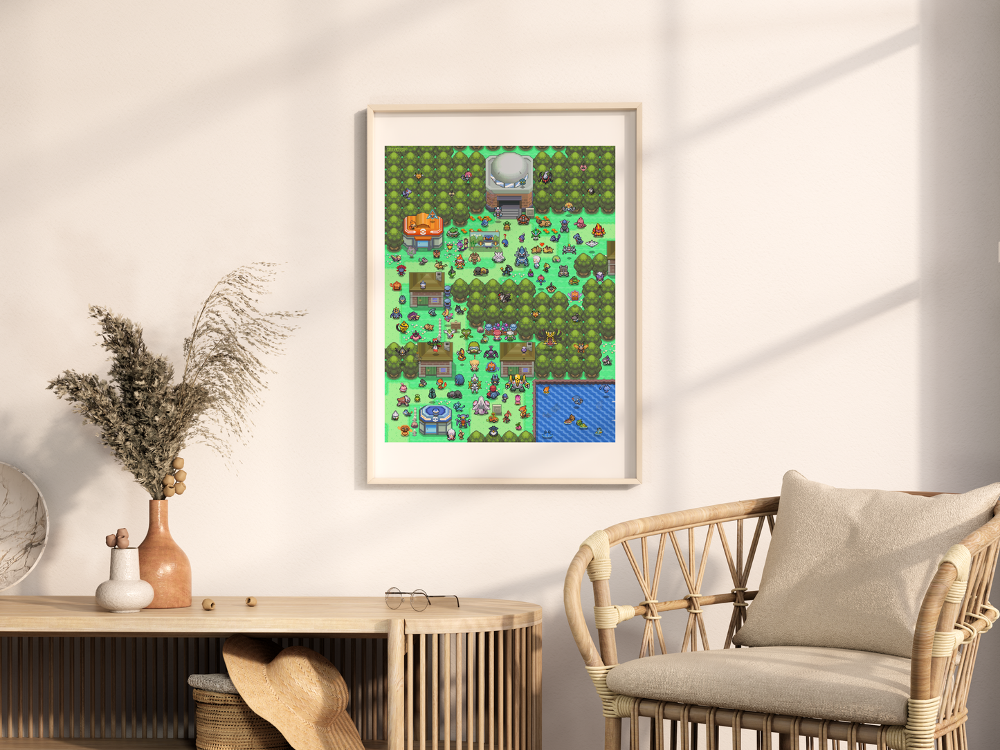 Sinnoh Region Print (50 of 50)