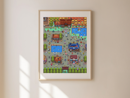 Johto Region Print 2.0 (50 of 50)