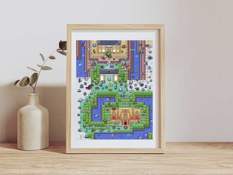 Hoenn Region Print 2.0 (50 of 50)