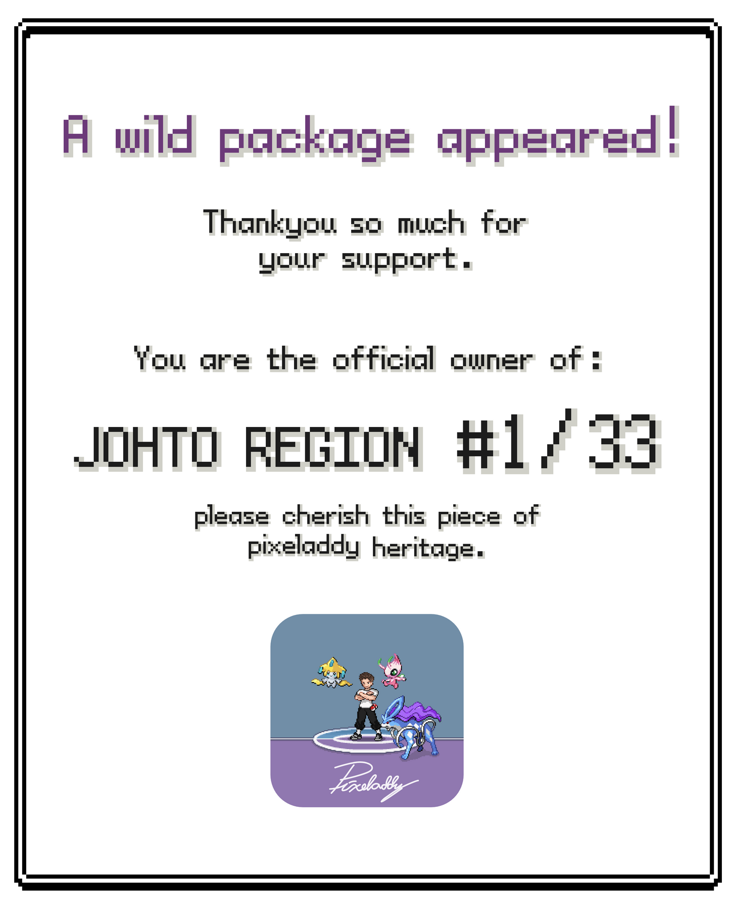 Johto Region Print (33 of 33)